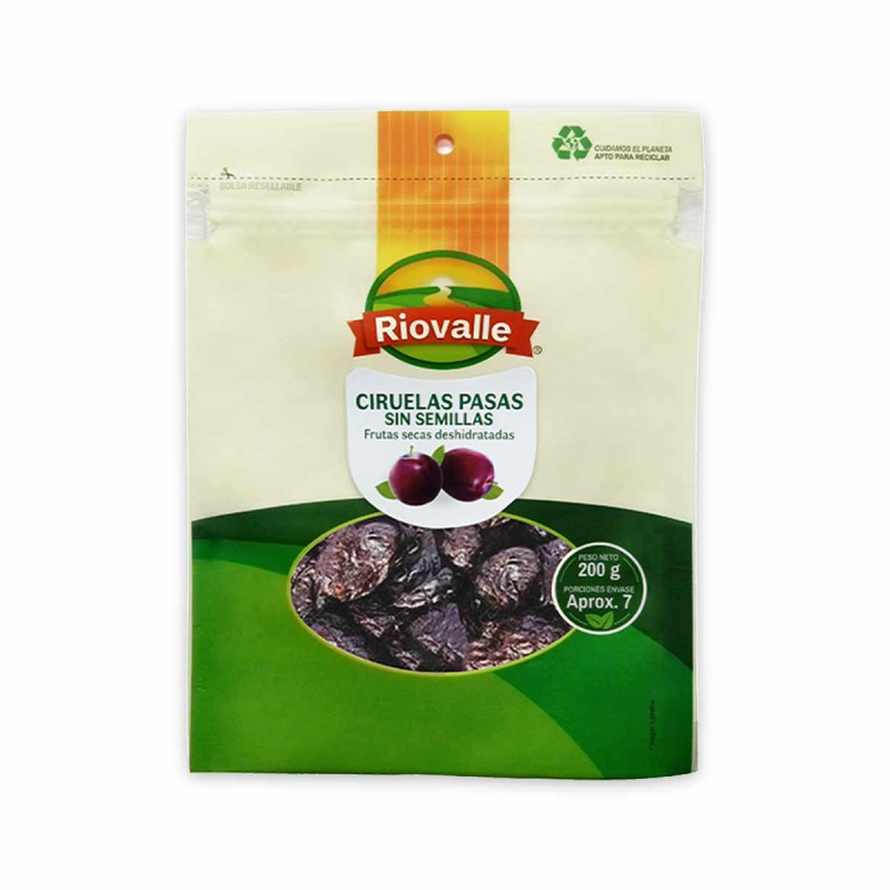 Ciruelas Riovalle Sin Semillas 200 Gr