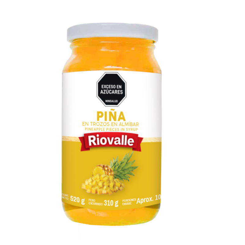 Pina En Trozos Riovallex250g