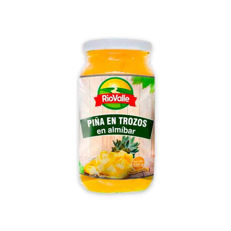 Pina Riovalle En Trozos 520 Gr