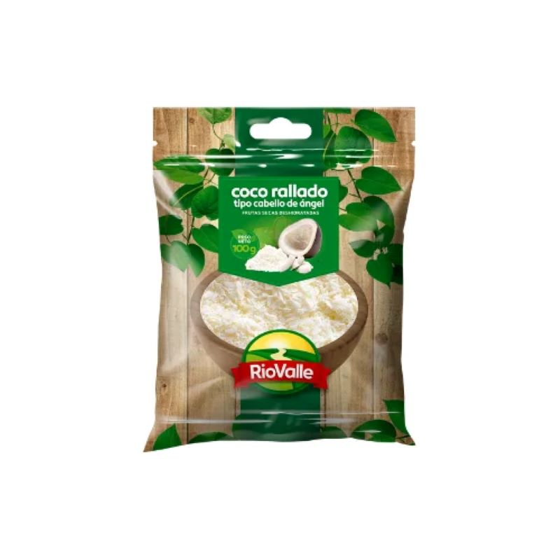 Coco Riovalle Sin Azucar 100 Gr