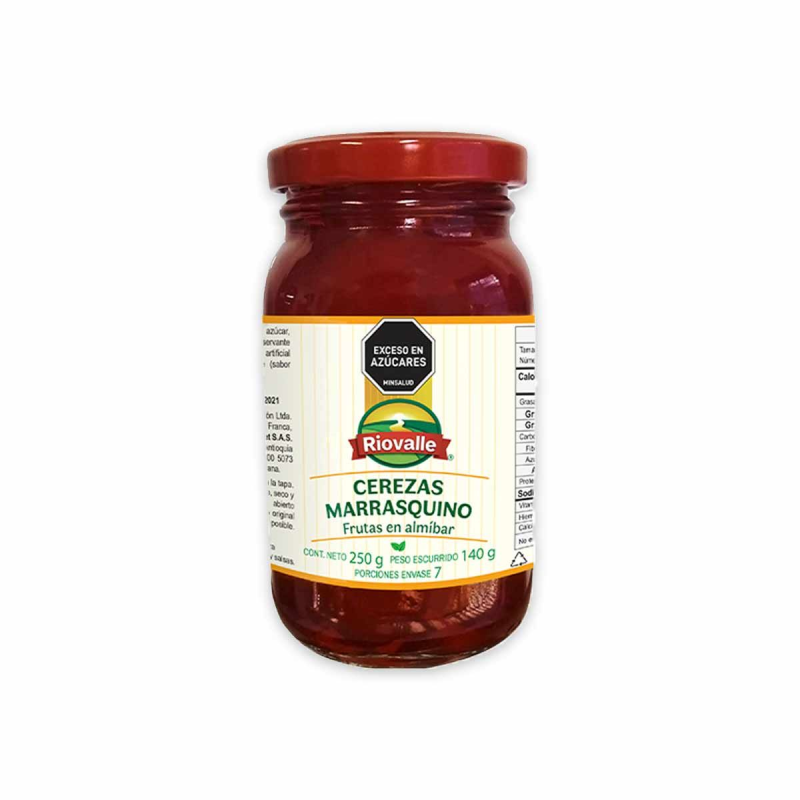 Cereza Riovalle Marraschino 250 Gr