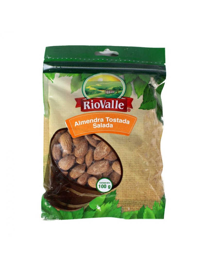 Almendra Riovalle Tostada Salada 100 Gr