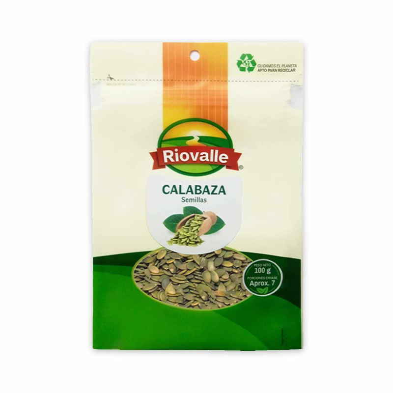 Semillas Riovalle Calabaza 100 Gr