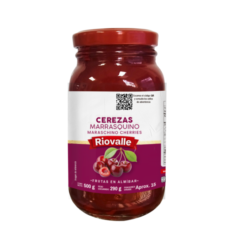 Cerezas Marraschino Riovalle X500 G