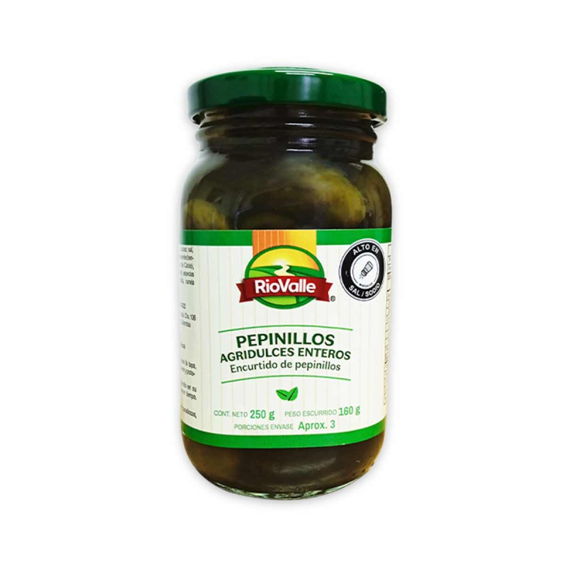 Pepino Riovalle Agridulce 250 Gr