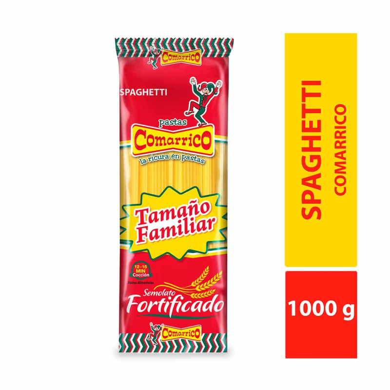 Pasta Comarrico Spaguetti 1000 Gr