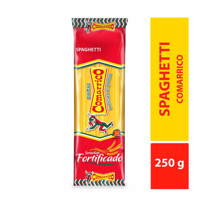 Pasta Comarrico Spaguetti 250 Gr