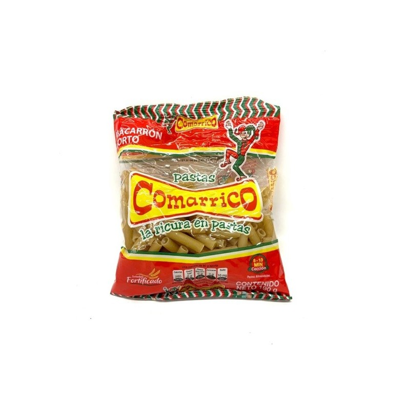 Pasta Comarrico Macarron Corto 190 Gr