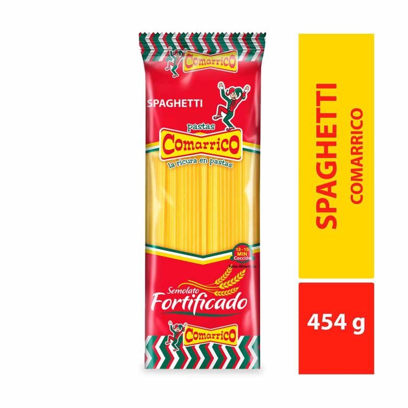 Pasta Comarrico Spaguetti 454 Gr