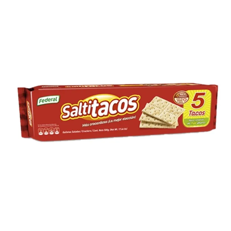 Galletas Saltitacos 5 Tacos 500g