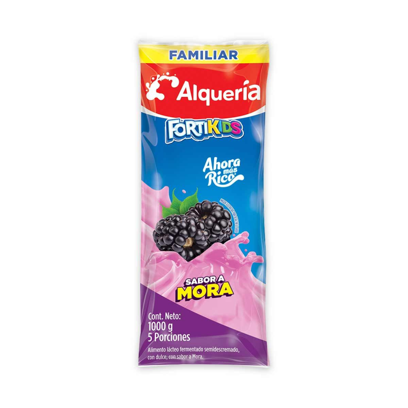 Yogurt Fortikids Mora 1000 Ml