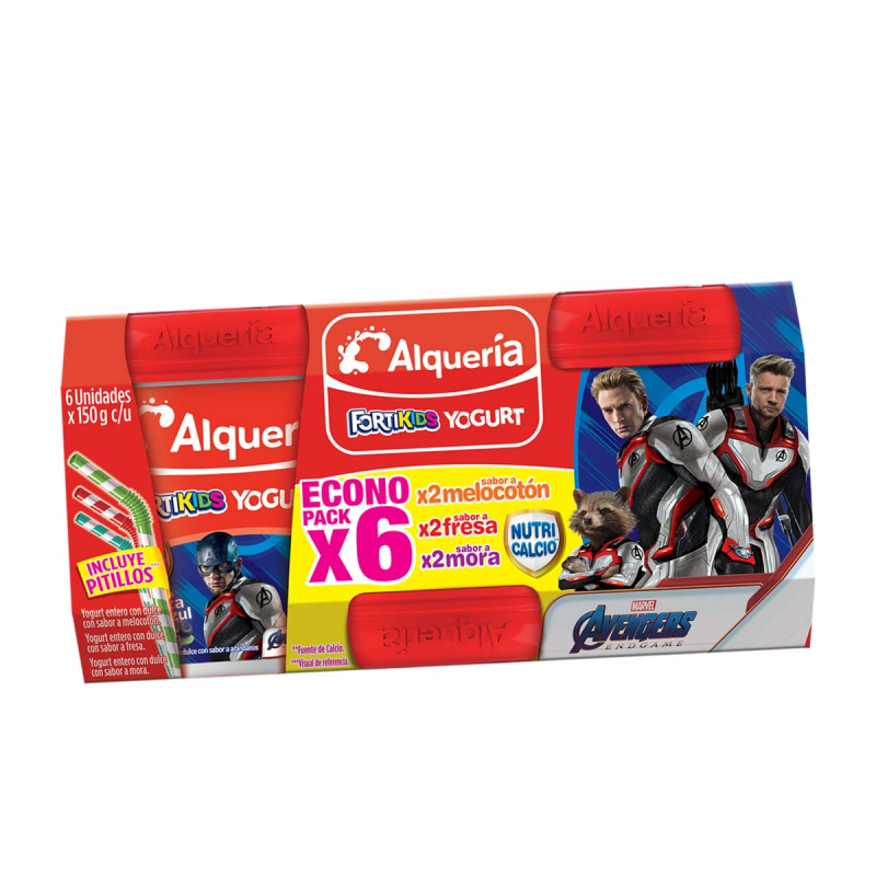 Yogurt Fortikids Vaso 6 Und 150 Ml