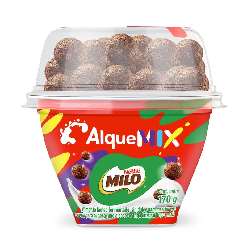 Alimento Lacteo Alqueria Con Cereal Millo 170 Gr