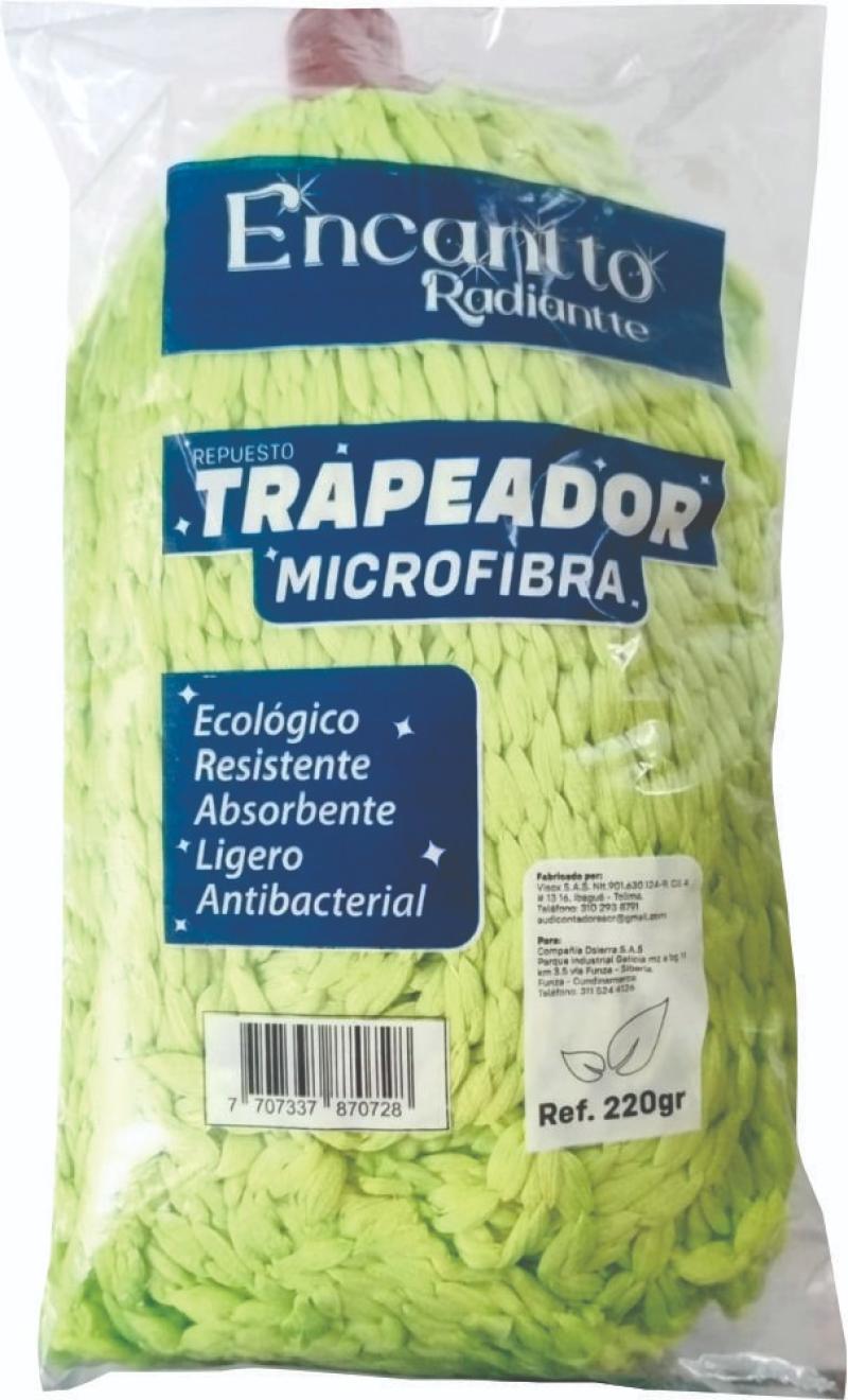 Trapero Microfibra 220g Encantto Radiant