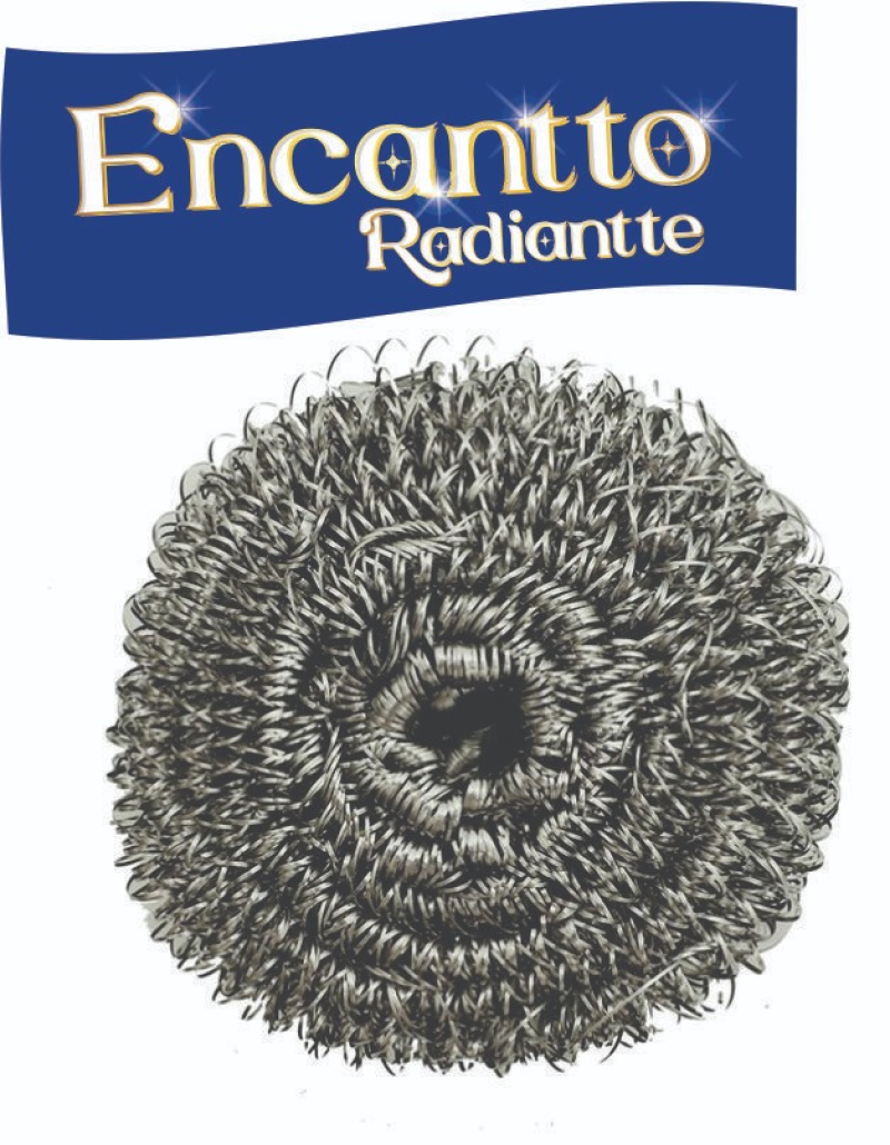 Esponj Espiral Acero Encantto Radiantte