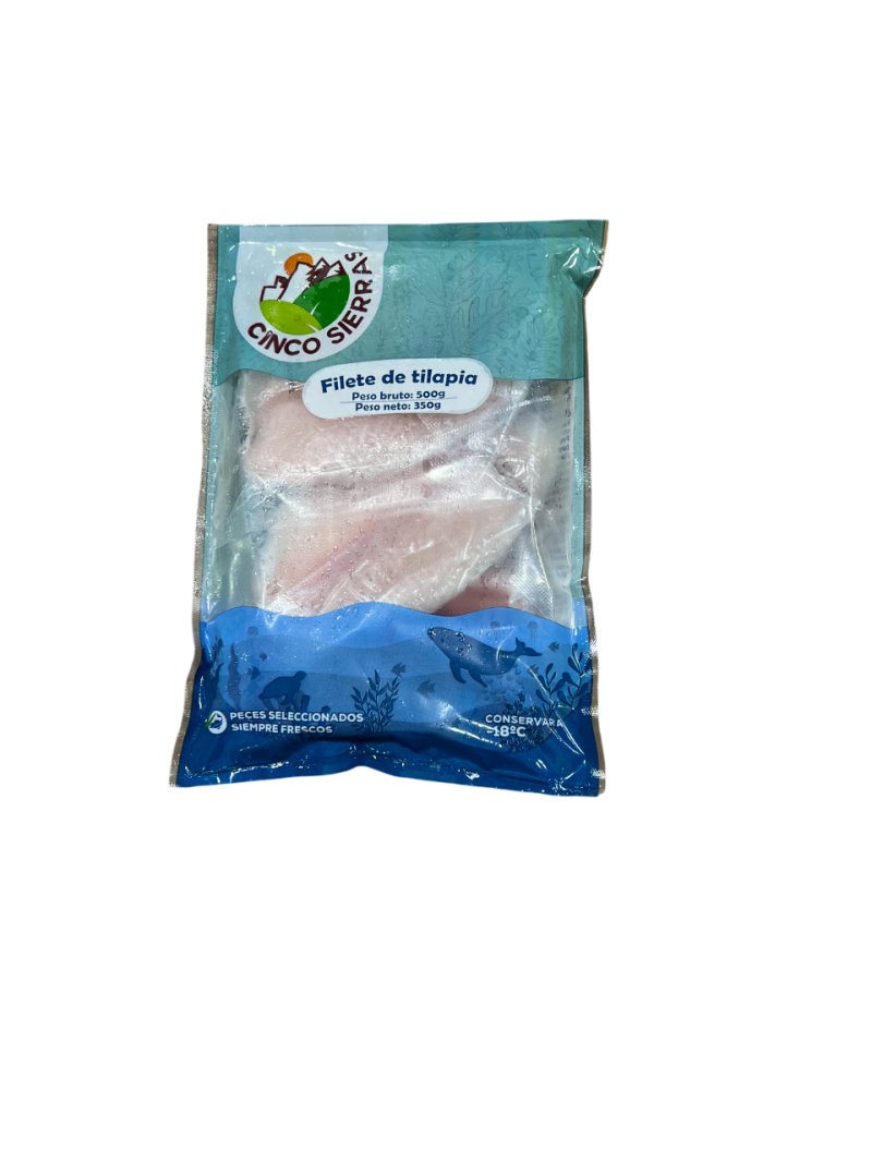 Filete Tilapia Cinco Sierrasx500gr