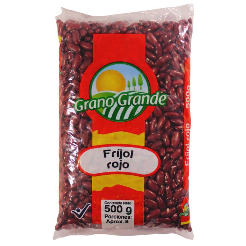 Frijol Grano Grande Rojo 500 Gr