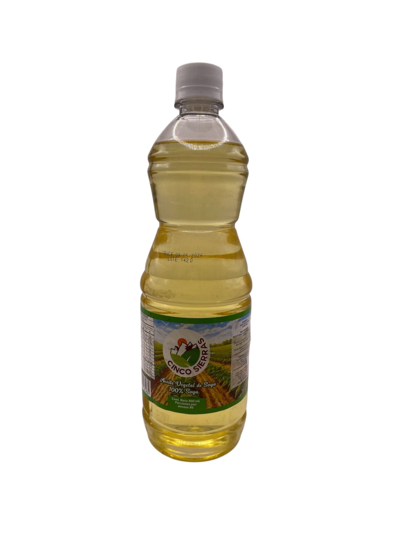 Aceite Aceite Soya Cinco Sierrasx900 Ml