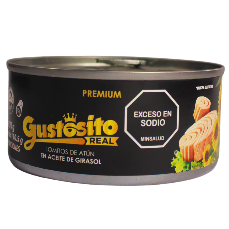 Atun Gustosito Aceite Lomo Premium 170 Gr