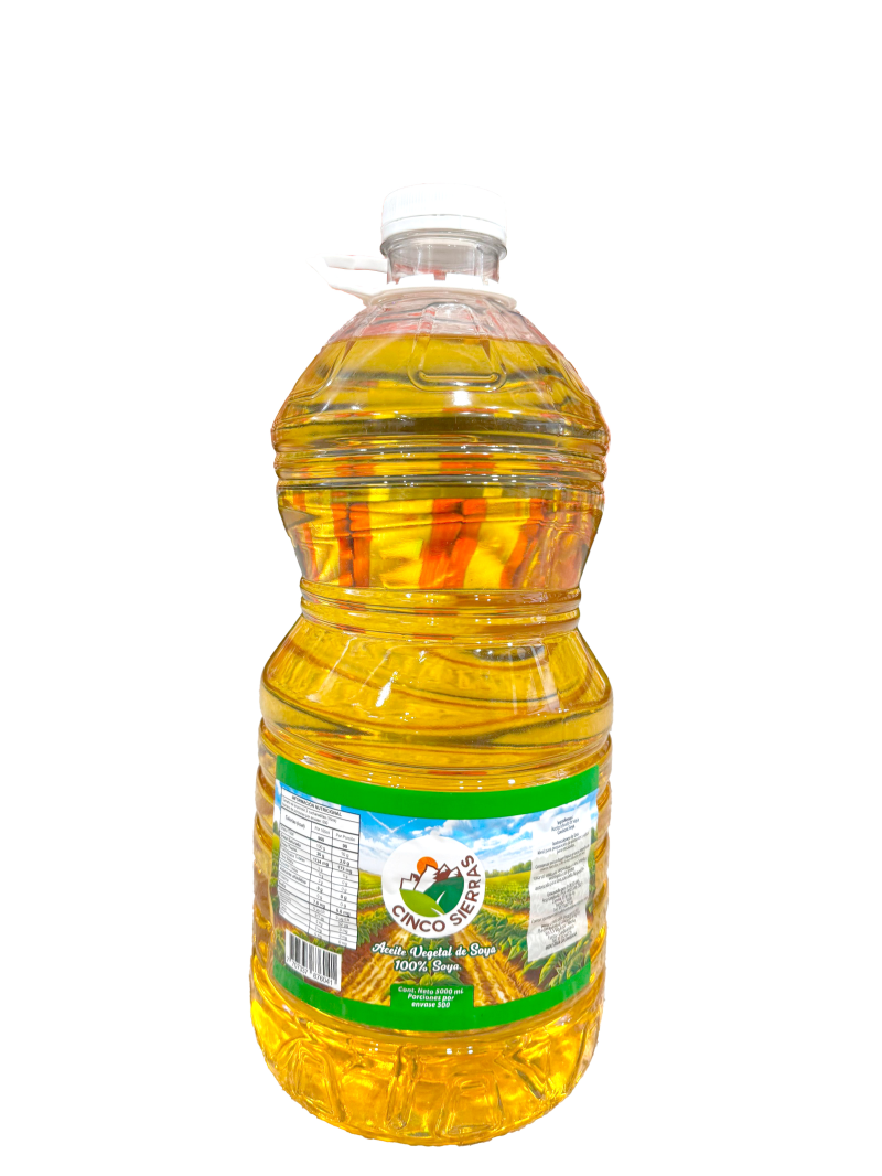 Aceite Aceite Soya Cinco Sierrasx5000 Ml