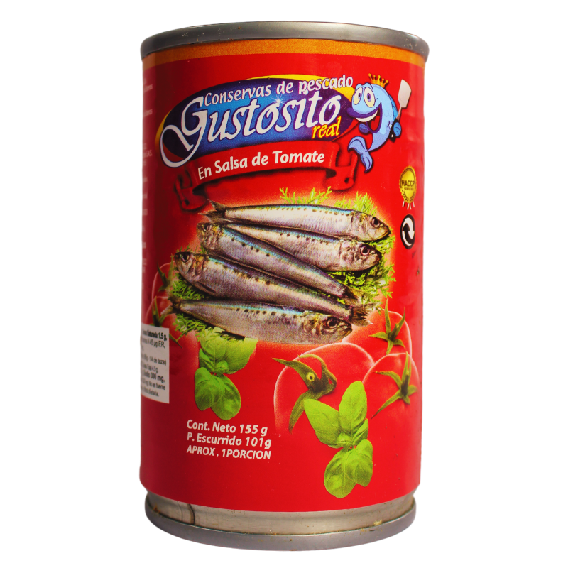 Sardina Gustosito Salsa De Tomate 155 Gr