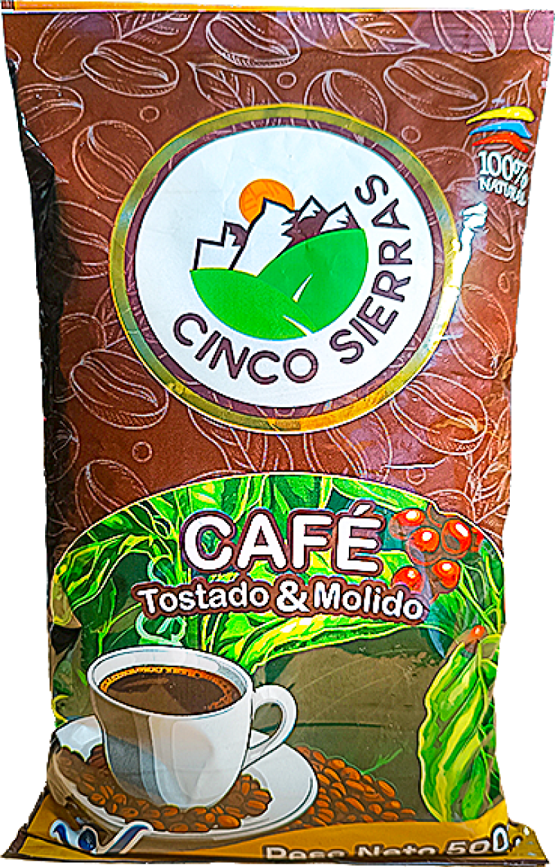 Cafe Tostado Cinco Sierrasx500g
