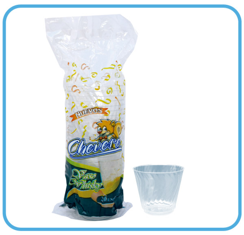 Vaso Whisky Chevere X20 Und