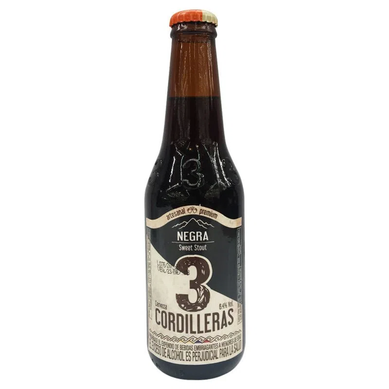 Cerveza 3 Cordilleras Negra 330 Ml