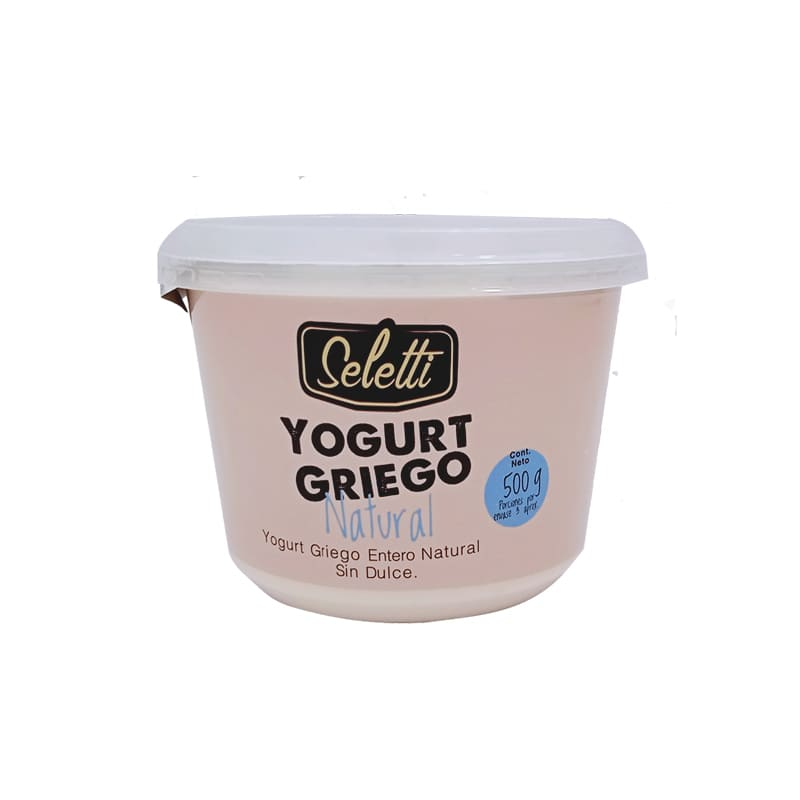 Yogurt Griego Selleti Natural 500 Ml