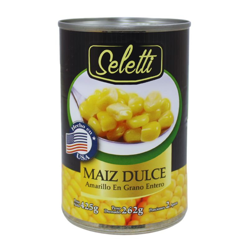 Maiz Seletti Dulce Lata 425 Gr