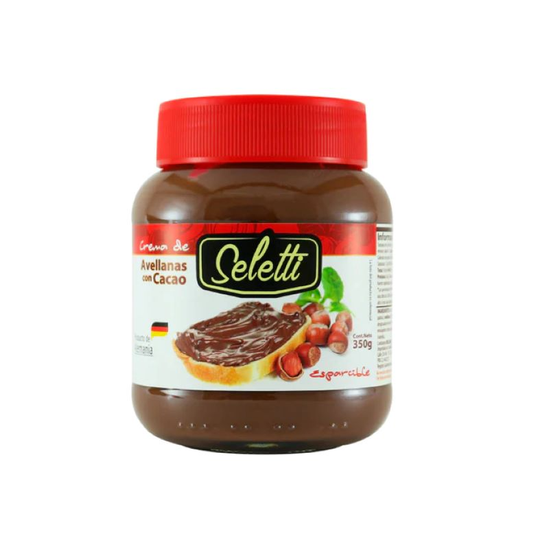 Crema De Avellanas Seletti Con Cacao 350 Gr