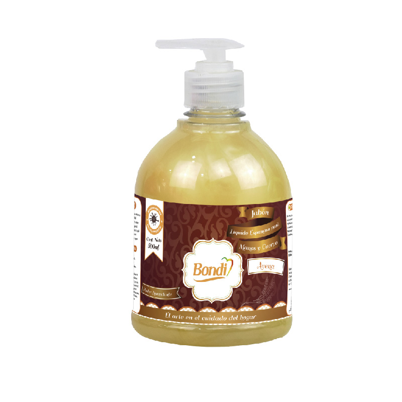 Jabon Liquido Bondi Mano Avena 500 Ml