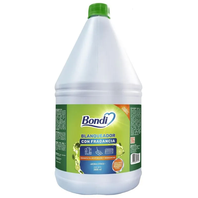 Blanqueador Bondi Limon 3800 Ml