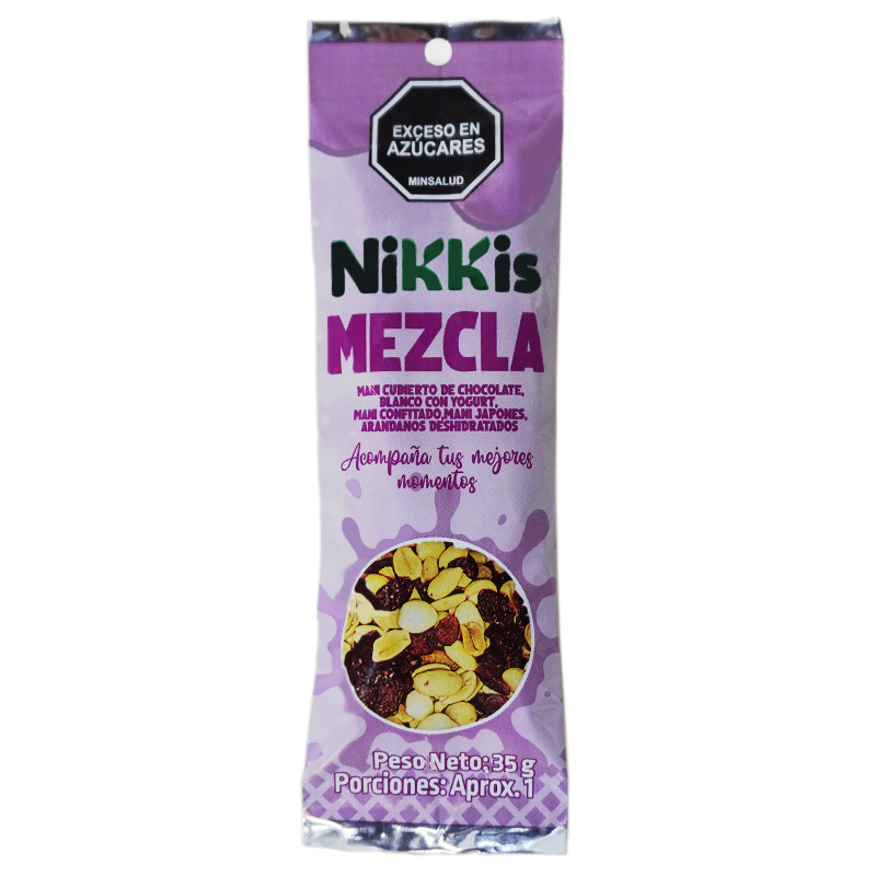 Mezcla Yogurt Nikkis Sachet 35 Gramos