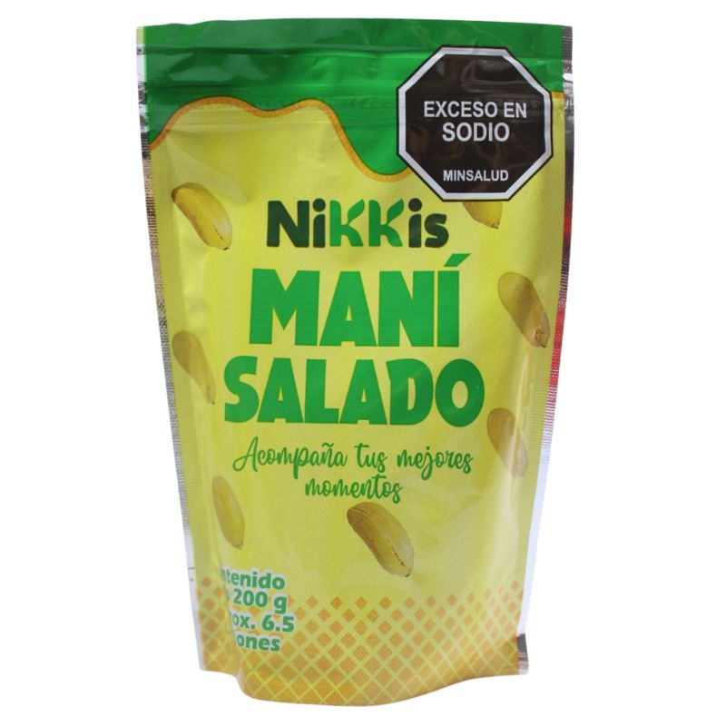Mani Salado Nikkis 200 Gr