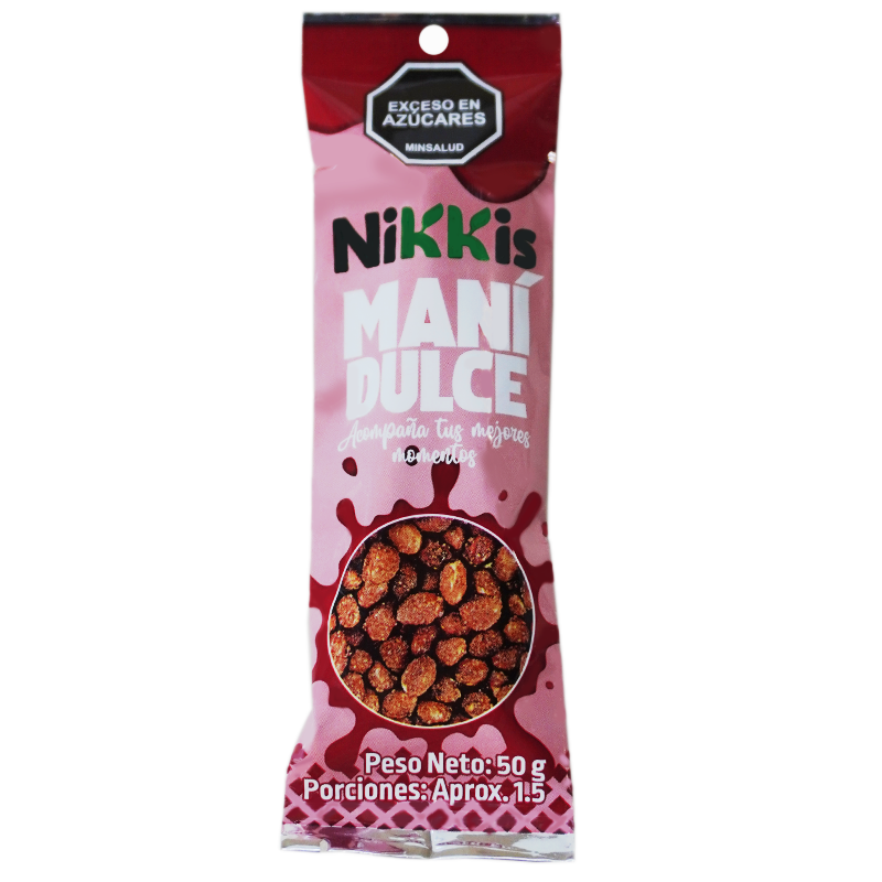 Mani Dulce Nikkis Sachet 50 Gramos