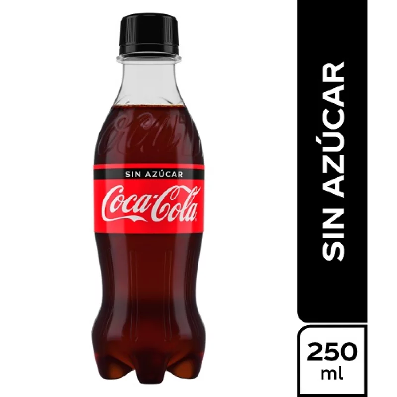 Gaseosa Coca Cola Zero Pet 250 Ml