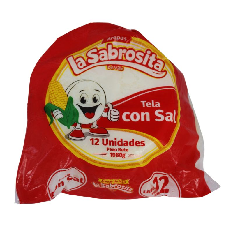 Arepa La Sabrosita Con Sal Pague 10 Lleve 12 Und 1080 Gr