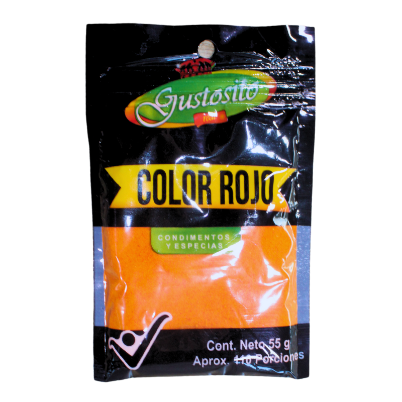 Color Rojo Gustosito Real 55 Gr