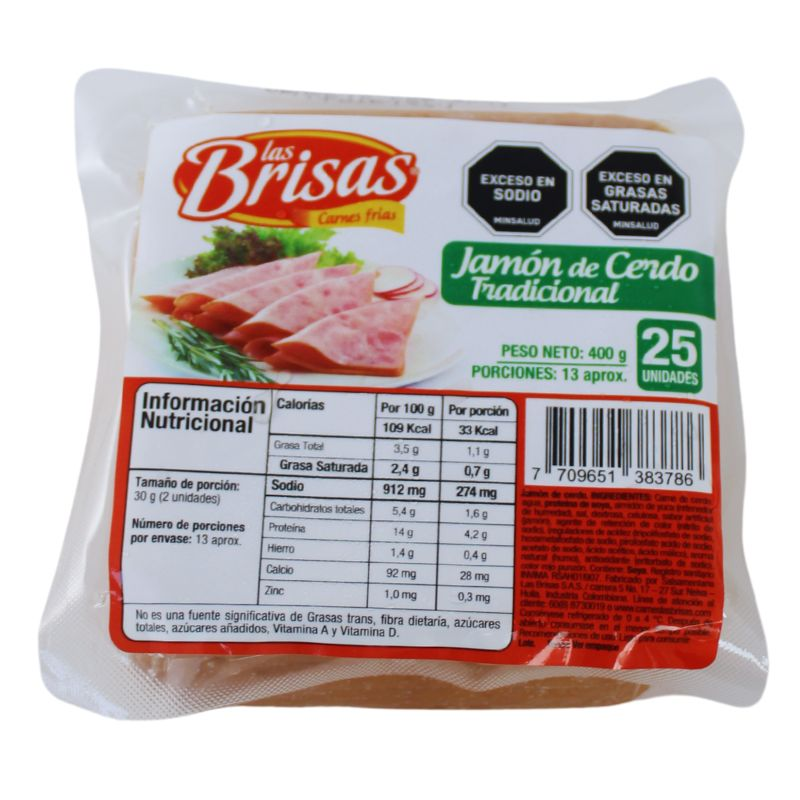 Jamon Las Brisas Tradicional 400 Gr