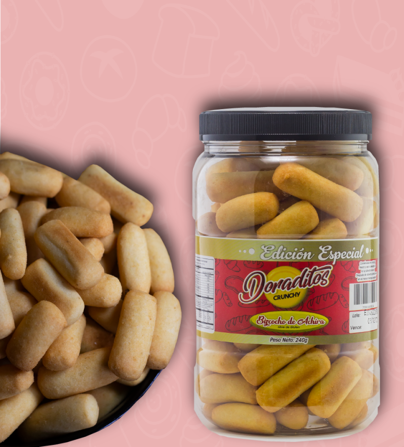 Bizcocho Doraditos Tarro 240 Gr