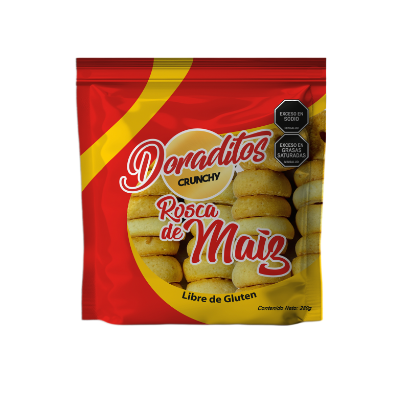 Rosca De Maiz Doraditos Doypack 280 Gr