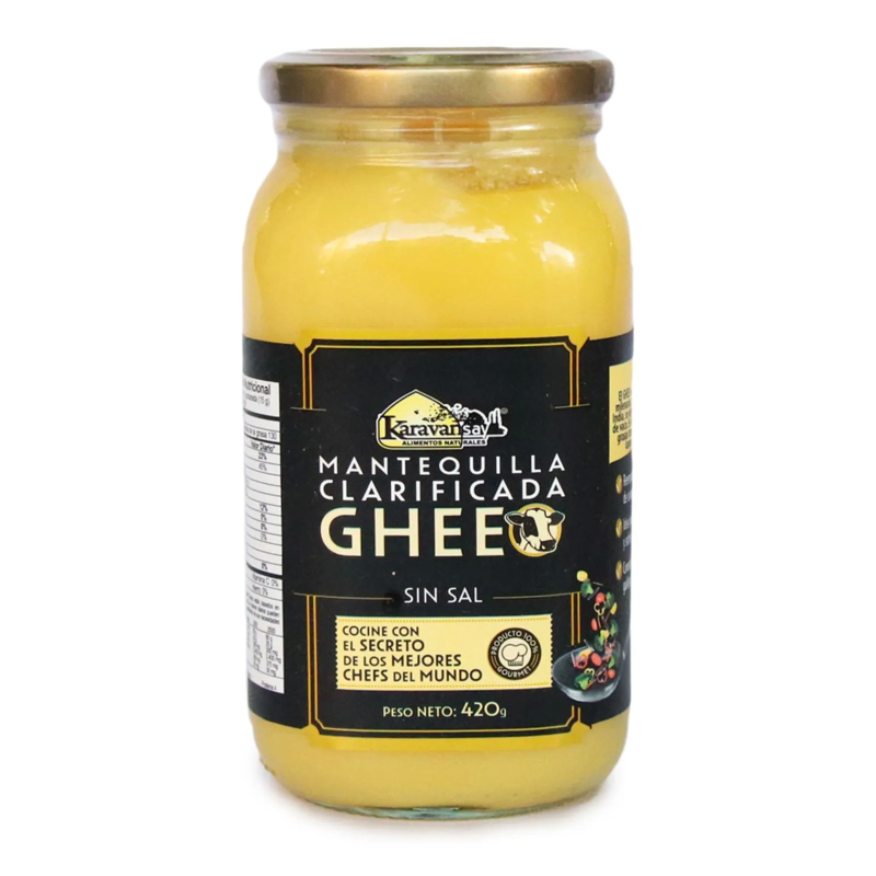 Mantequilla Ghee Clarificada Tarro 420 Gr