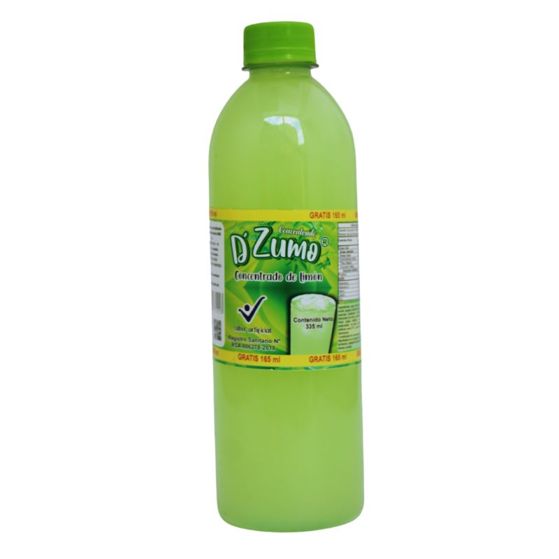 Zumo De Limon Dzumo 335 Ml