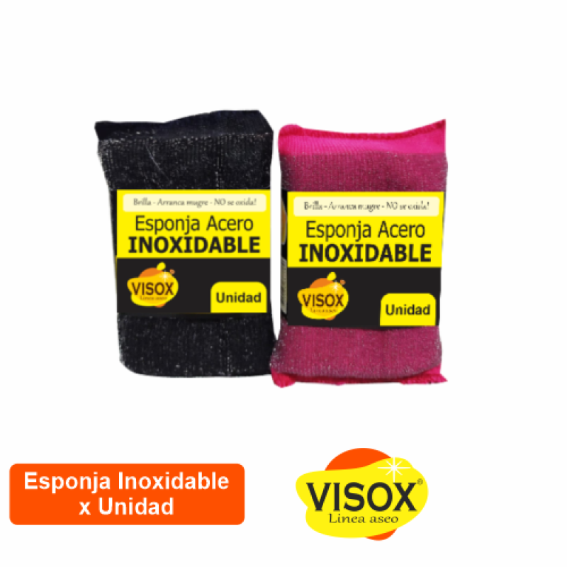 Esponja Visox Inoxidable