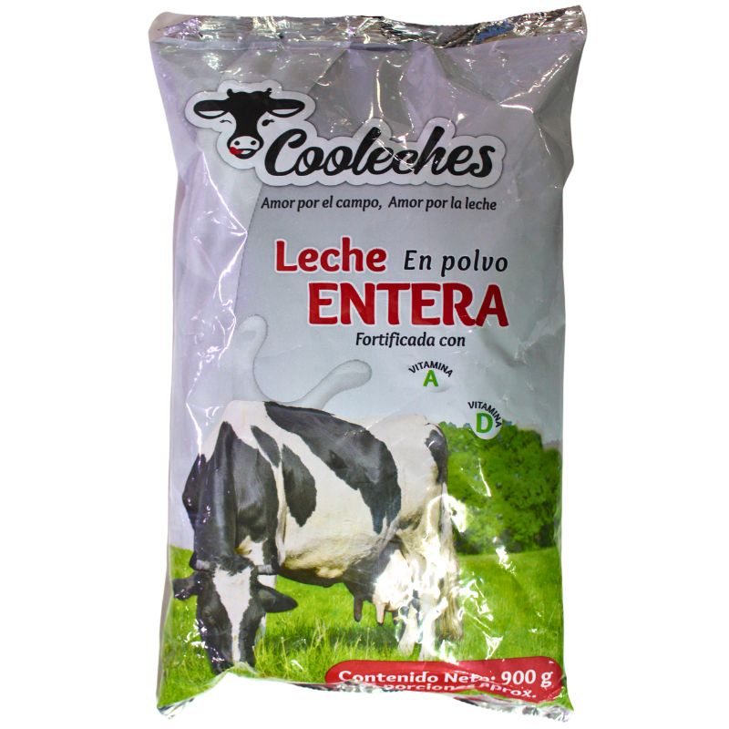 Leche En Polvo Cooleches Entera 900