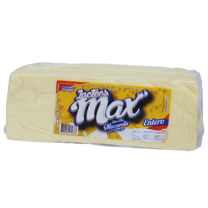 Queso Max Doble Crema Entero 2500 Gr