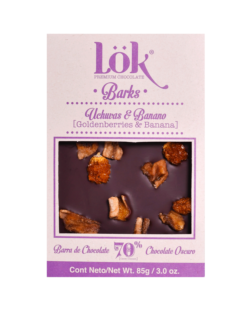 Chocolate Lok Uchuba Banano 85 Gr