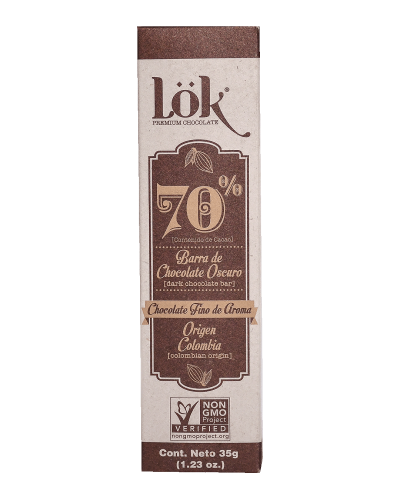 Barra Chocolate Lok Cacao 35 Gr