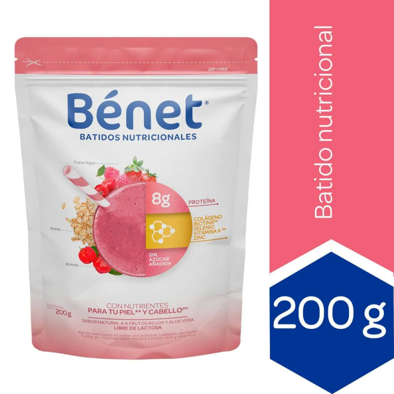 Batido Benet Frut Roj 200g